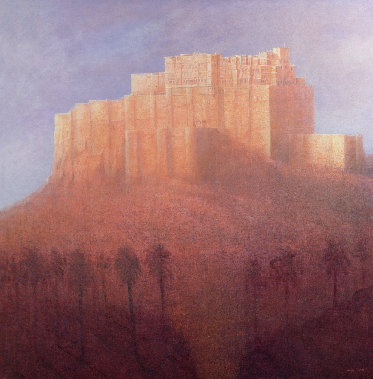 Jodhpur Fort af Lincoln Seligman
