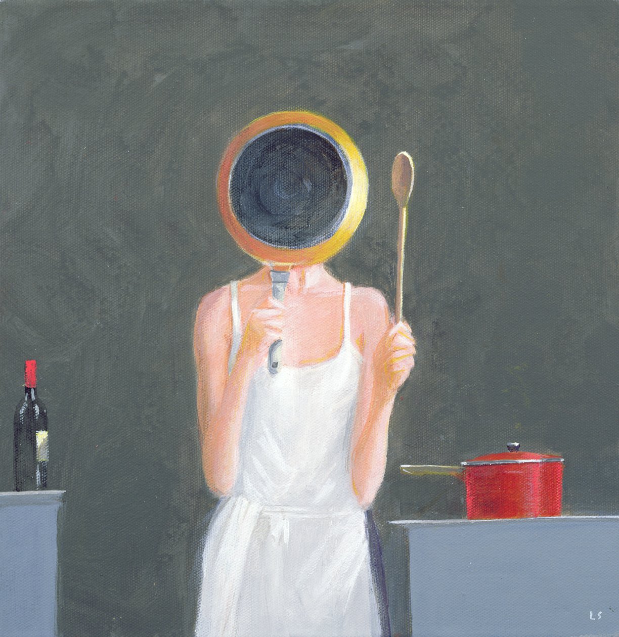 Masterchef, 2005 (akryl) af Lincoln Seligman