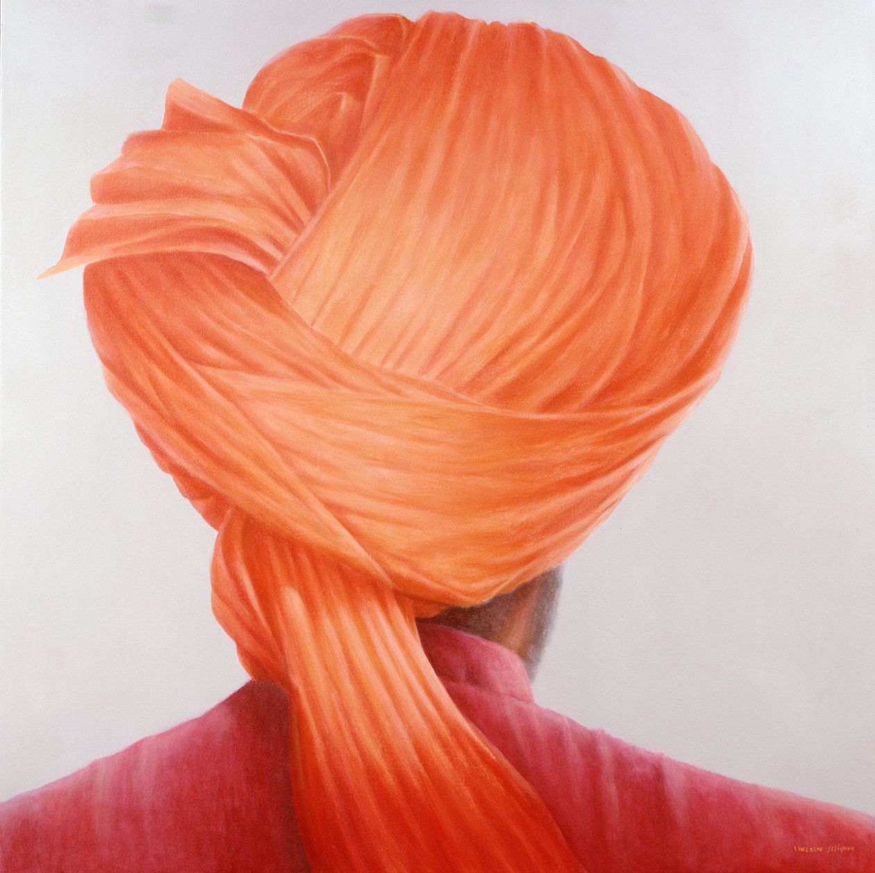 Safran turban af Lincoln Seligman