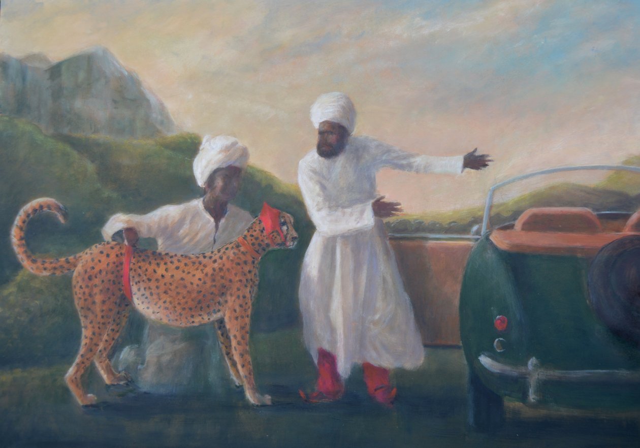 Stubbs Cheetah og Jaguar af Lincoln Seligman