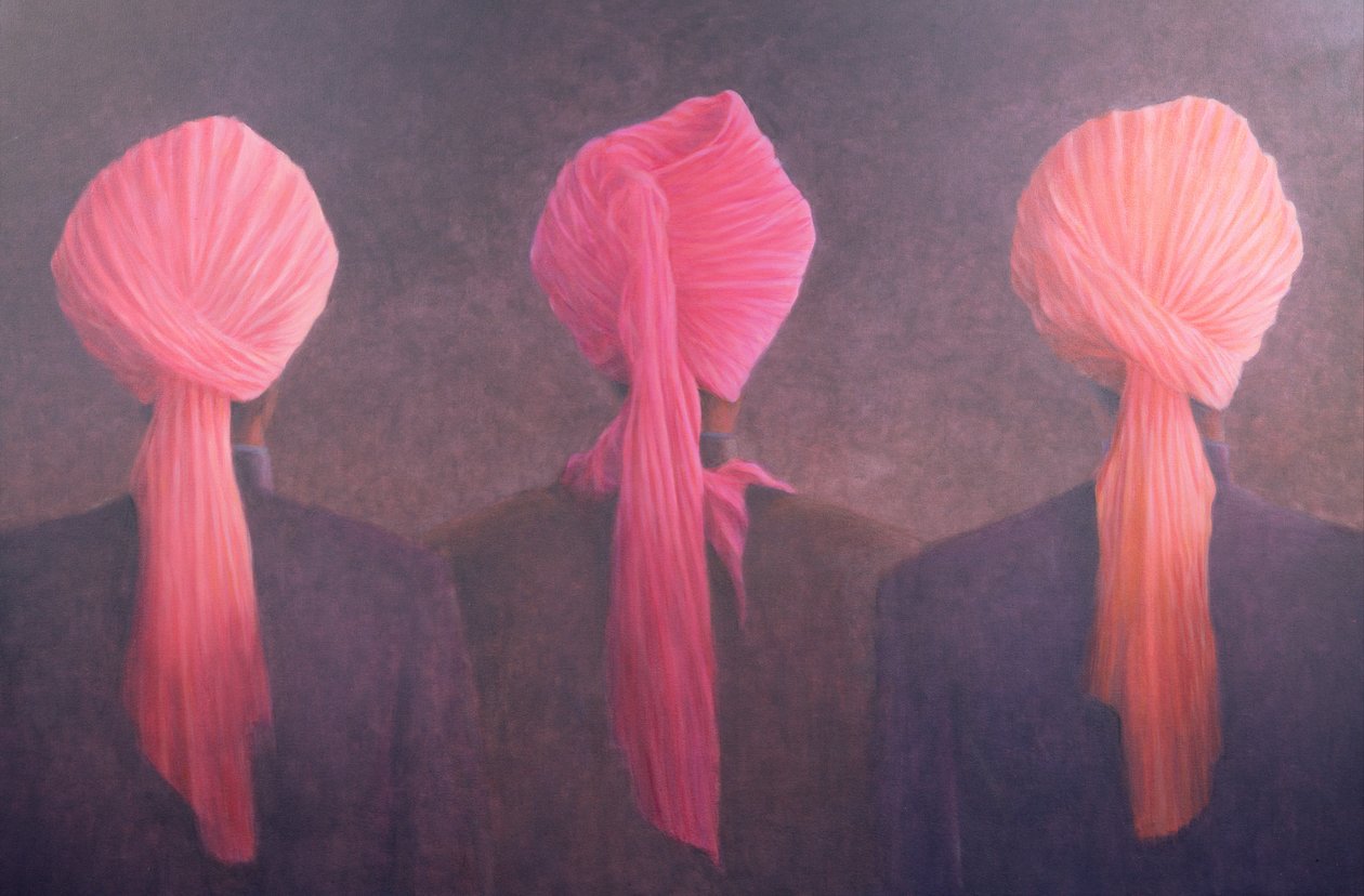 Turban Triptykon af Lincoln Seligman
