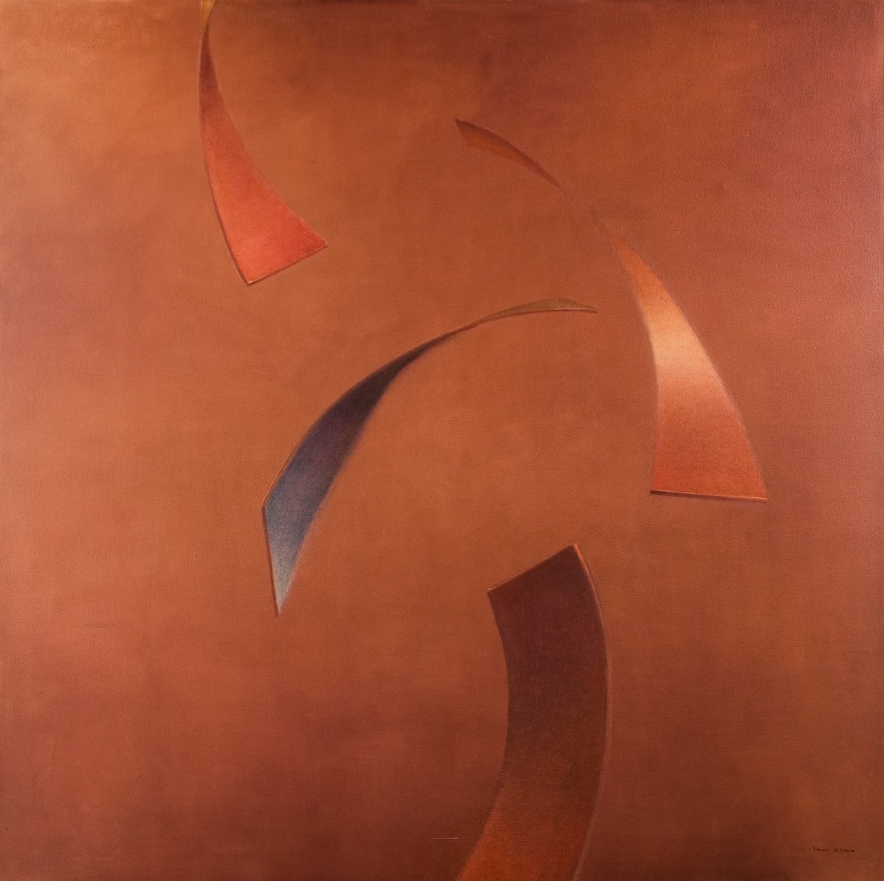 Centrifuge, 2010 (akryl på lærred) af Lincoln Seligman
