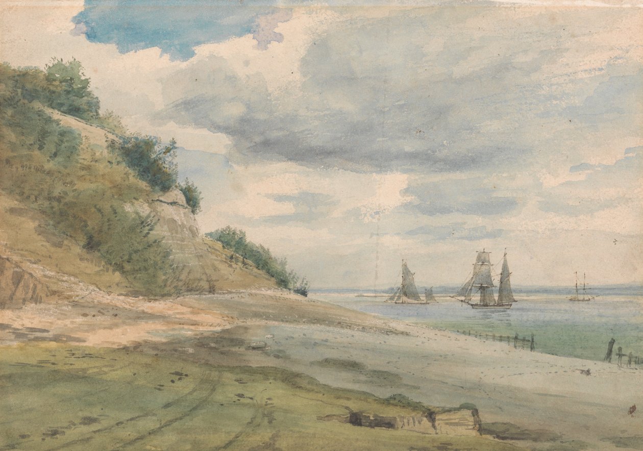 Udsigt nær Walton on Naze af Lionel Constable