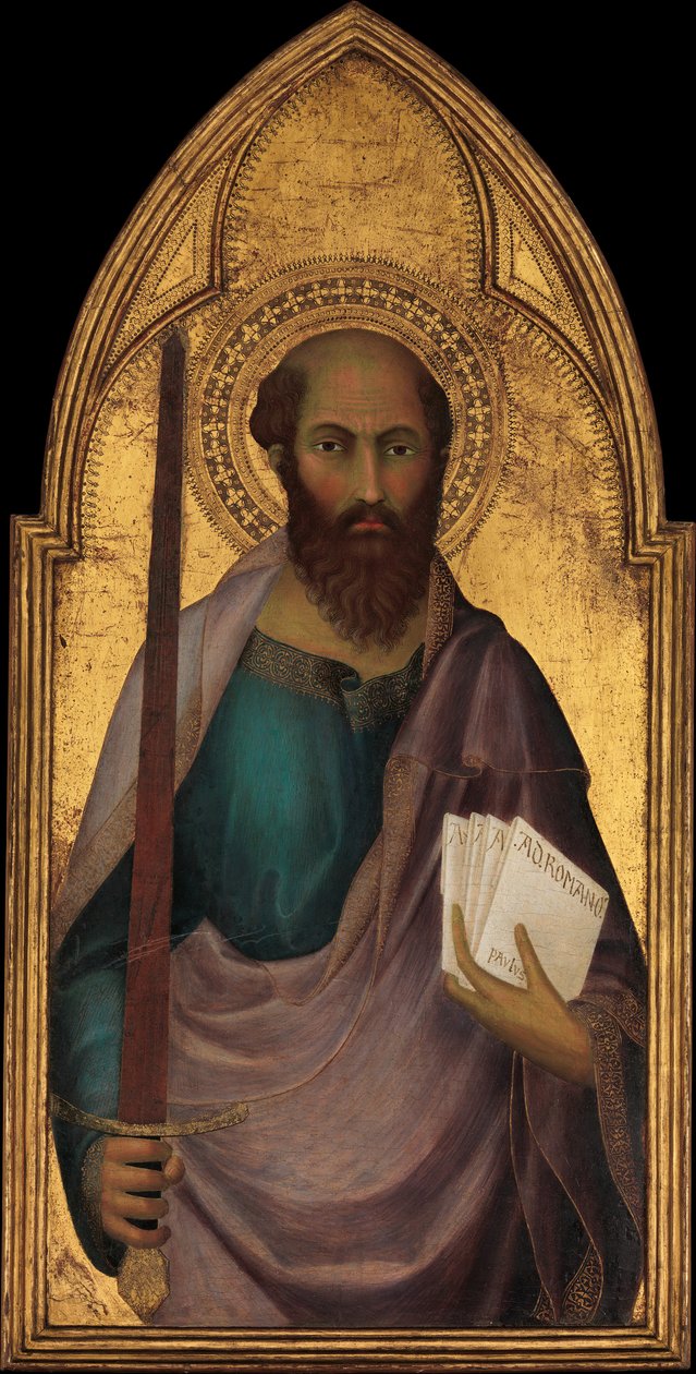 Saint Paul, ca. 1330. af Lippo Memmi