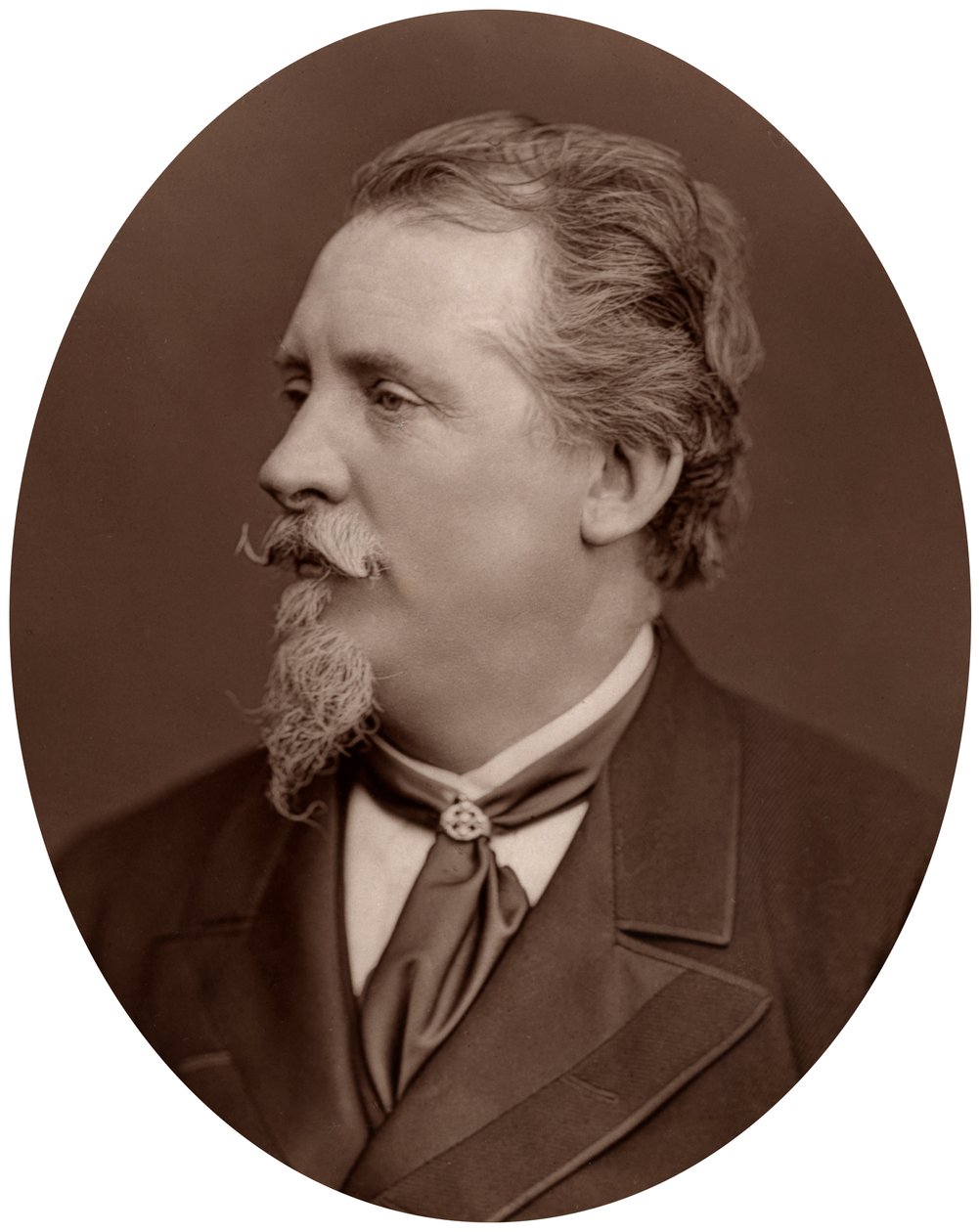 Frederick Goodall, maler, 1878. af Lock and Whitfield