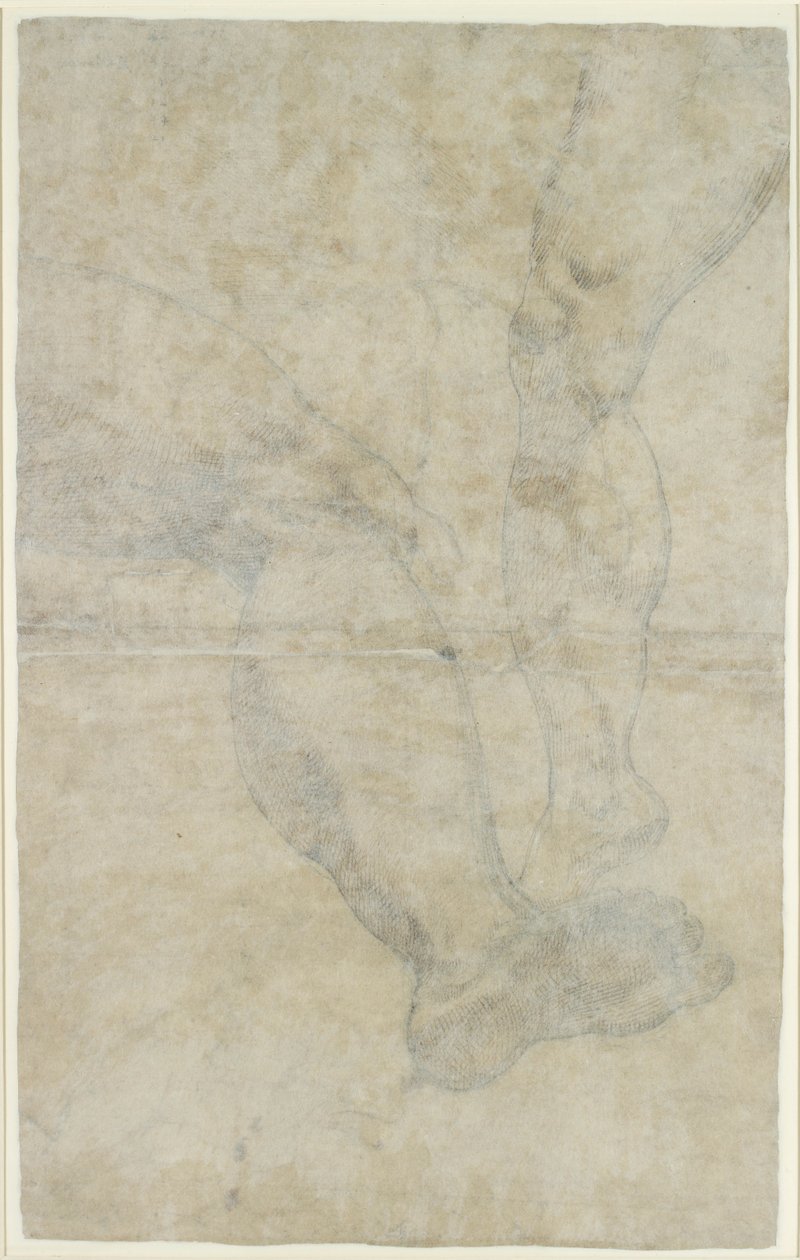 Studier af to par ben, c1575-1615 af Lodovico Carracci