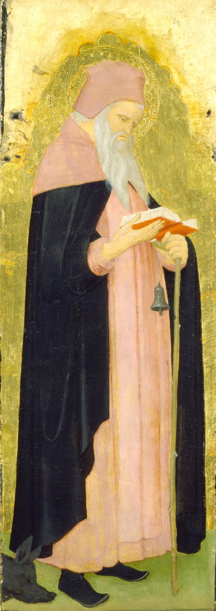 Saint Anthony Abbot af Lombard Master