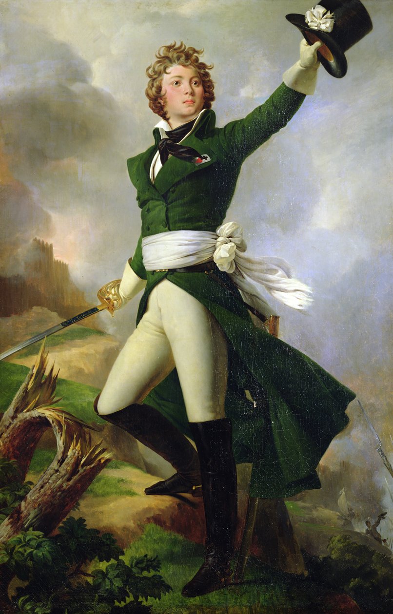 Antoine Philippe de la Tremoille, Prins af Talmont, 1826 af Léon Cogniet