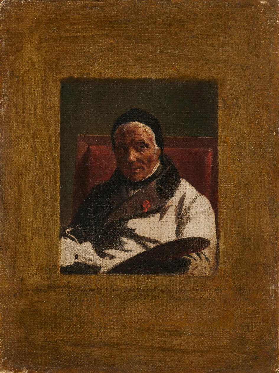 Portræt af Francois-Marius Granet 1775-1849, 1846. af Léon Cogniet