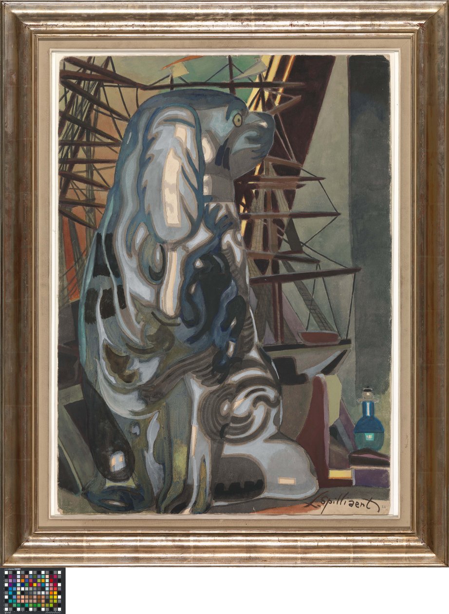 Hollandsk: Porcelænshunden af Leon Spilliaert