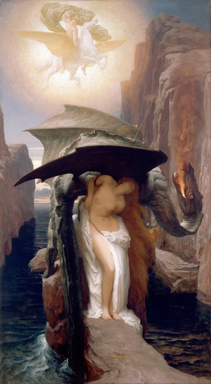 Perseus og Andromeda af Frederic Leighton