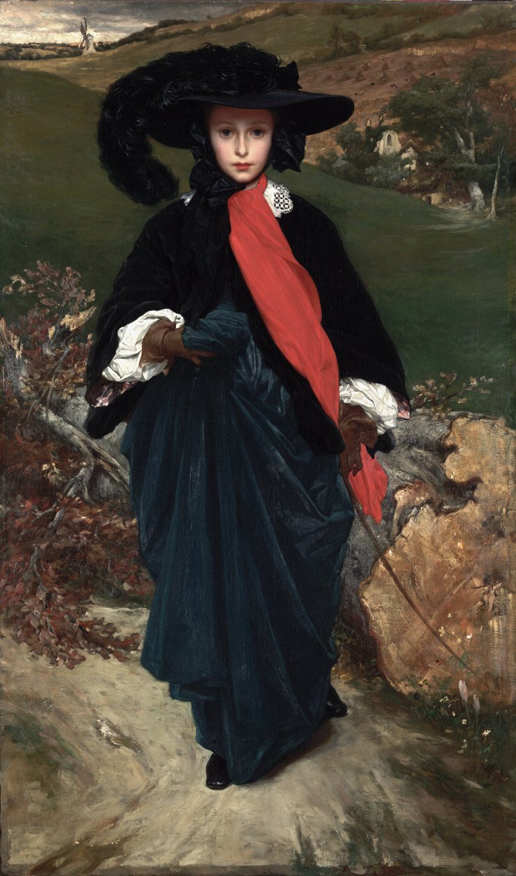 Portræt af May Sartoris af Frederic Leighton