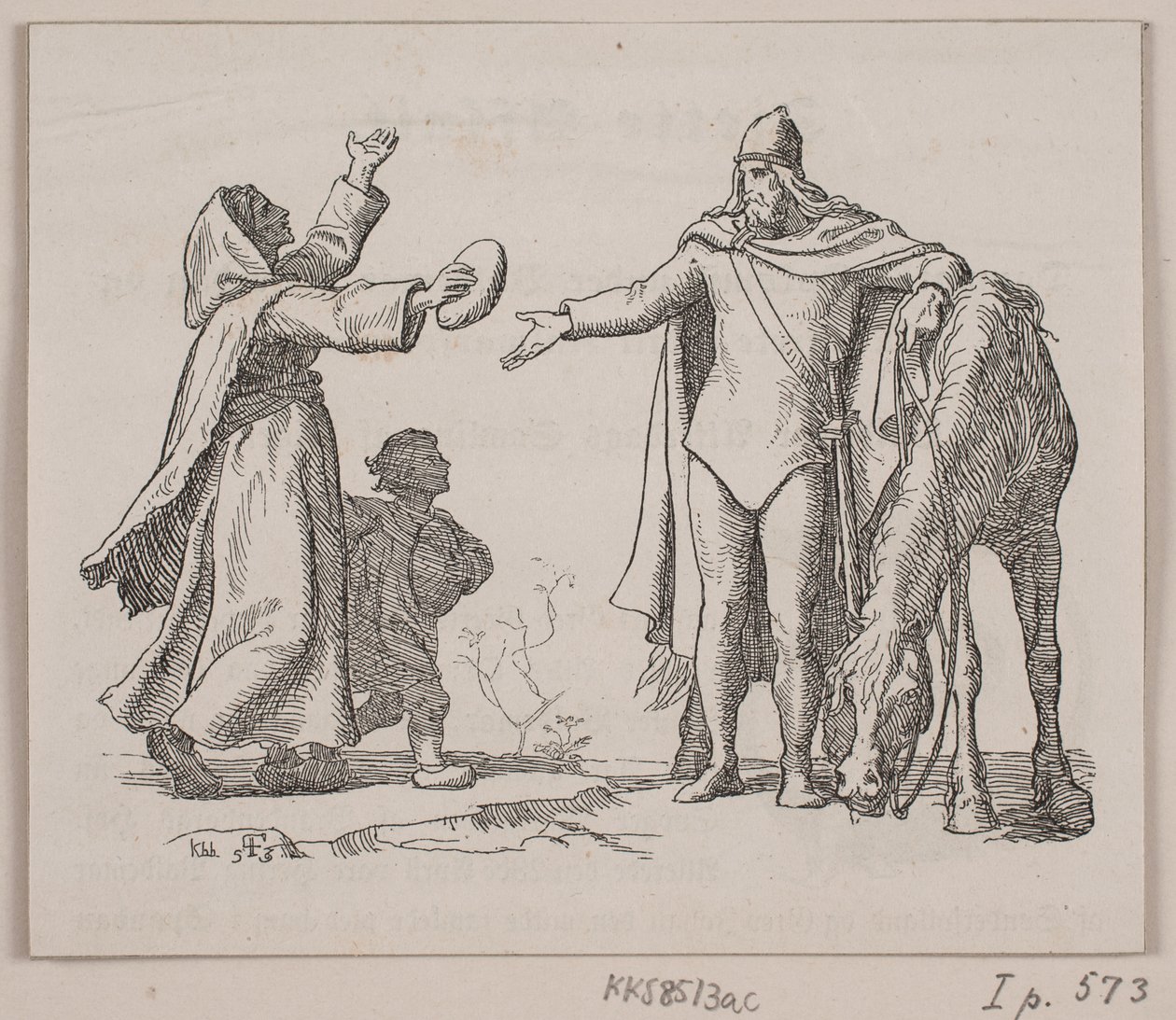 Illustration til "Mellemriget og opløsningstilstanden" af Lorenz Frølich