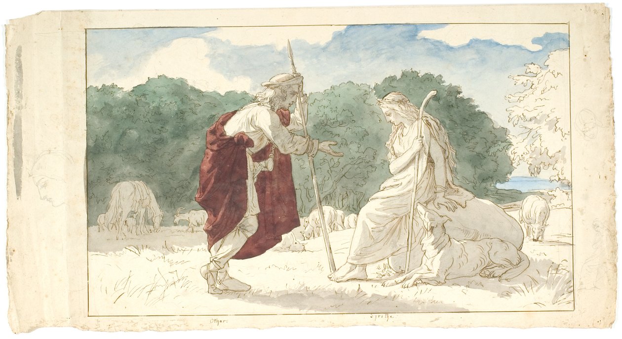 Othar og Gyrithe af Lorenz Frølich
