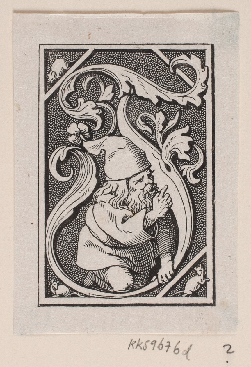 Vignet med nisse af Lorenz Frølich