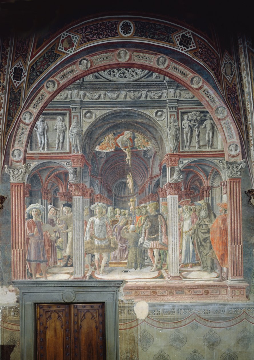The Stairway to Heaven, 1441 af Lorenzo di Pietro Vecchietta