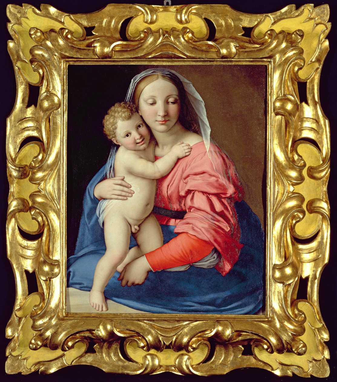 Madonna og barn af Lorenzo di Credi