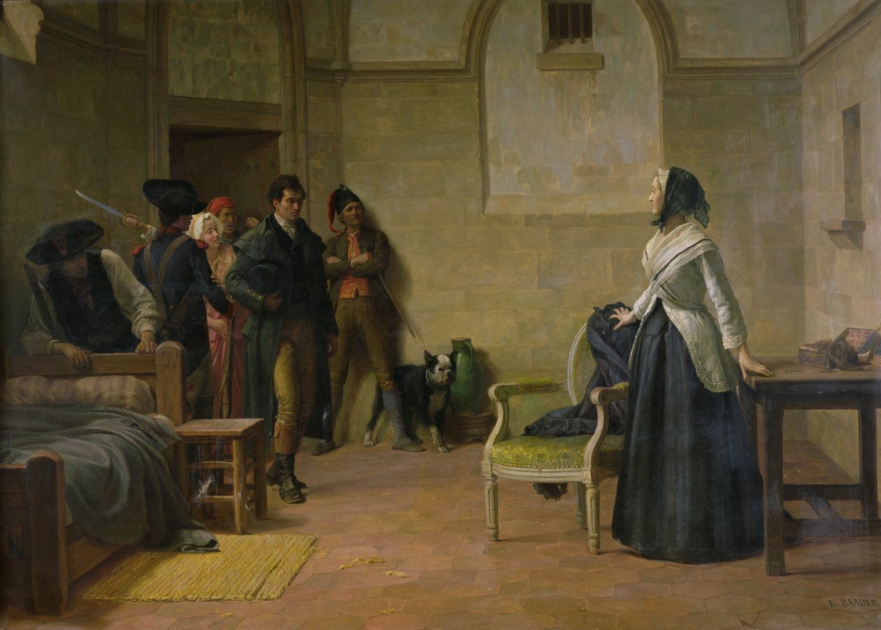 Marie-Antoinettes sidste morgen (1755-93) af Louis Baader