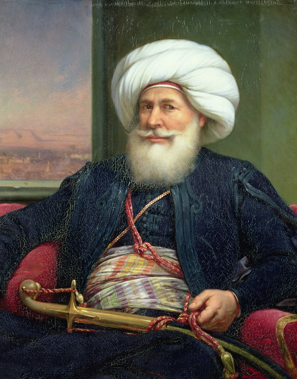 Mehemet Ali (1769-1849), 1840 af Louis Charles Auguste Couder