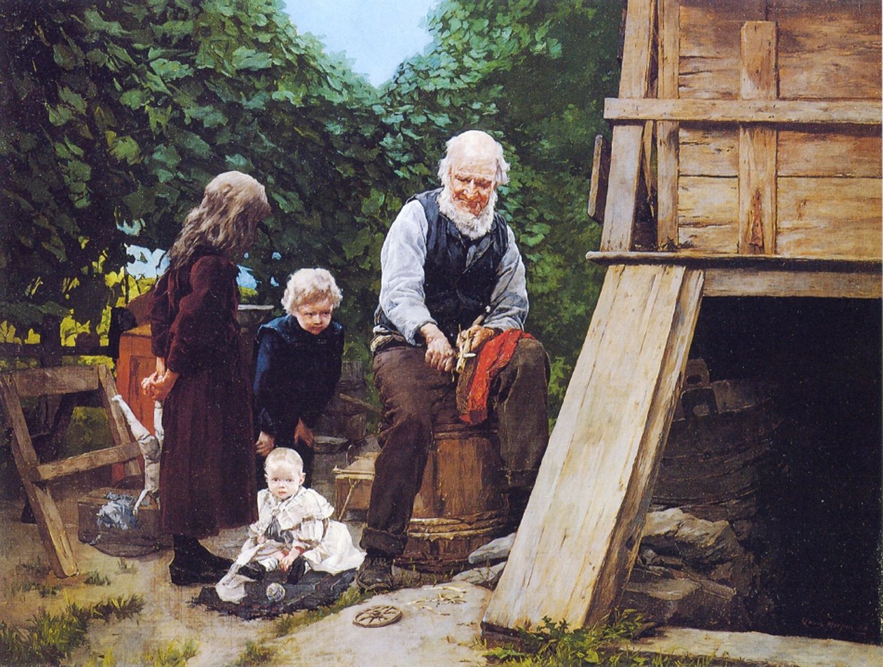 Fremstilling af legetøj af Louis Charles Moeller