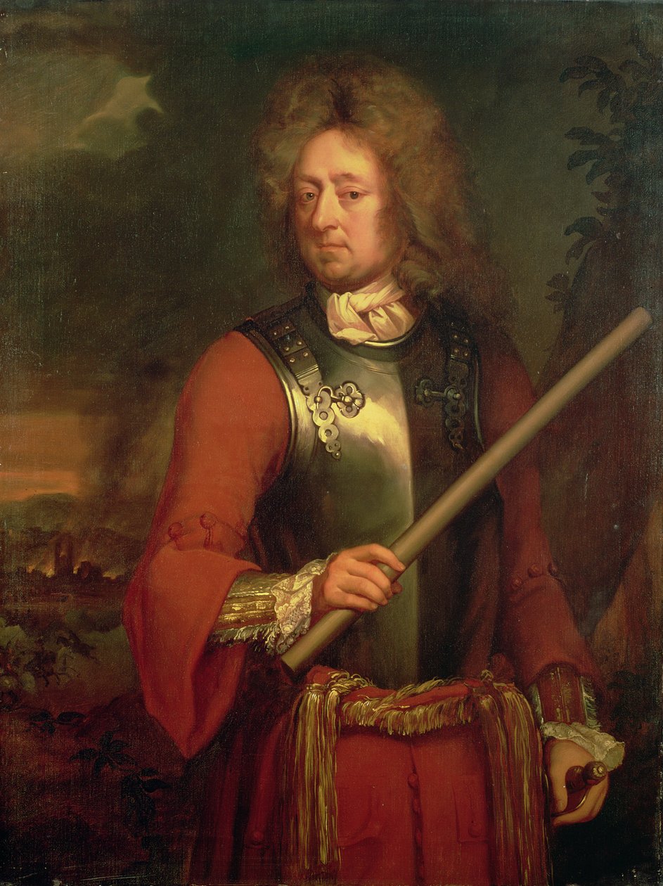John Churchill (1650-1722) hertug af Marlborough, efter 1847 af Louis Coblitz