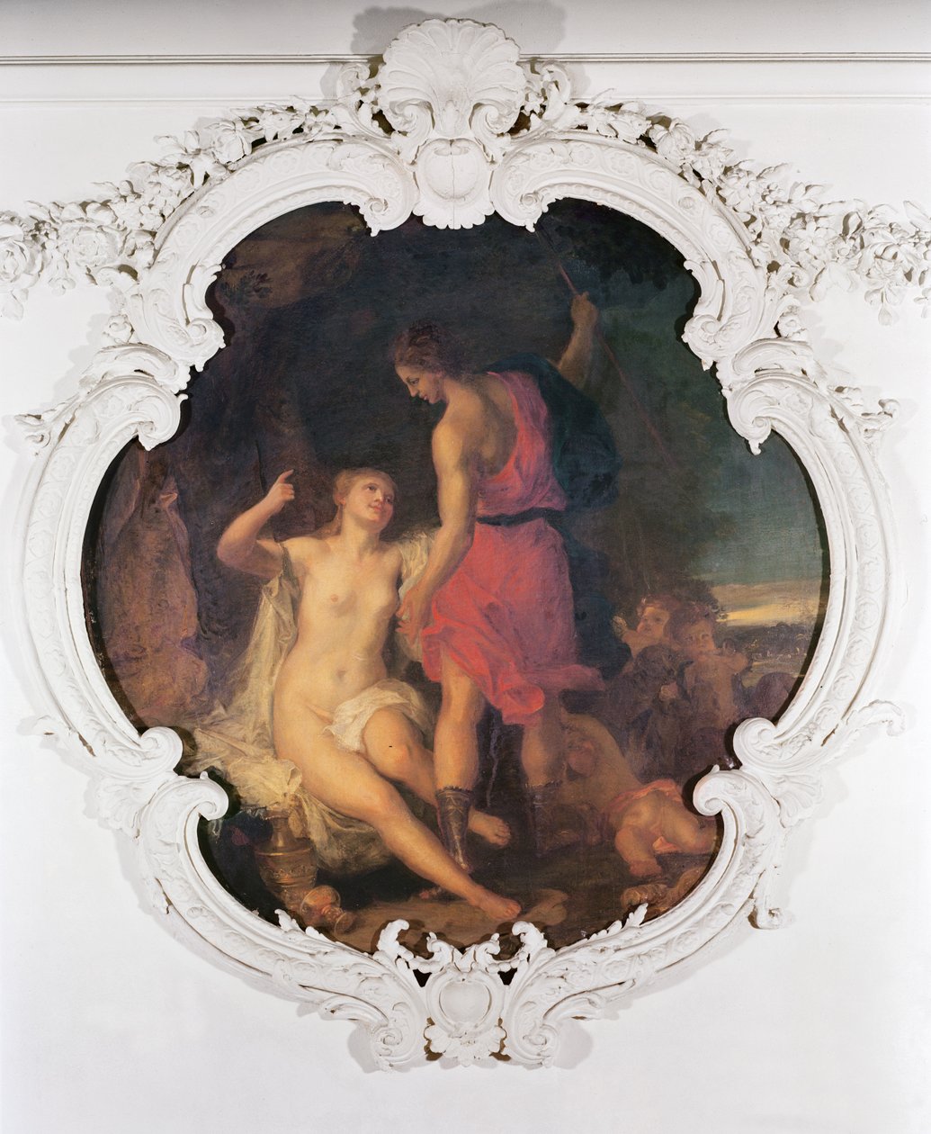 Venus og Adonis, fra Rådssalen af Louis Galloche
