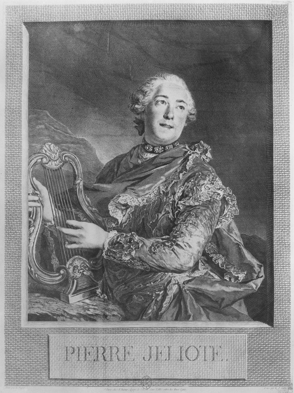 Pierre Jélyotte af Louis Jacques Cathelin