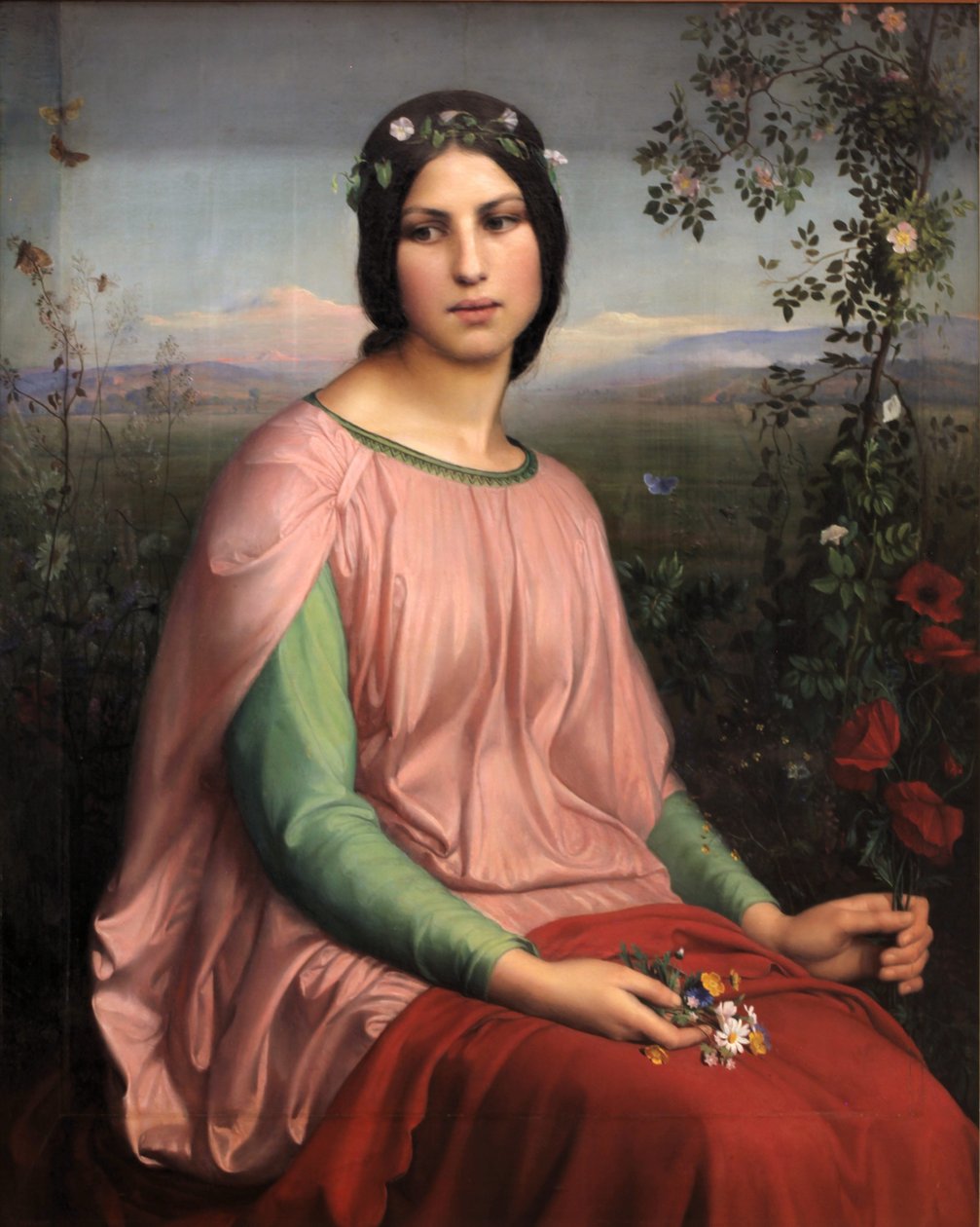 Vilde blomster af Louis Janmot