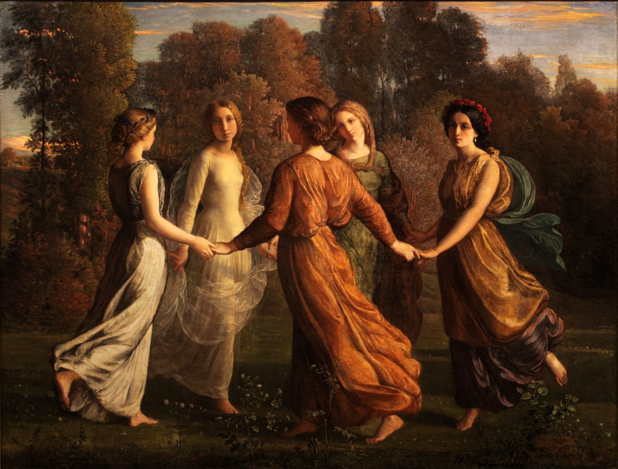 Sjælens digt - Solstråler af Louis Janmot