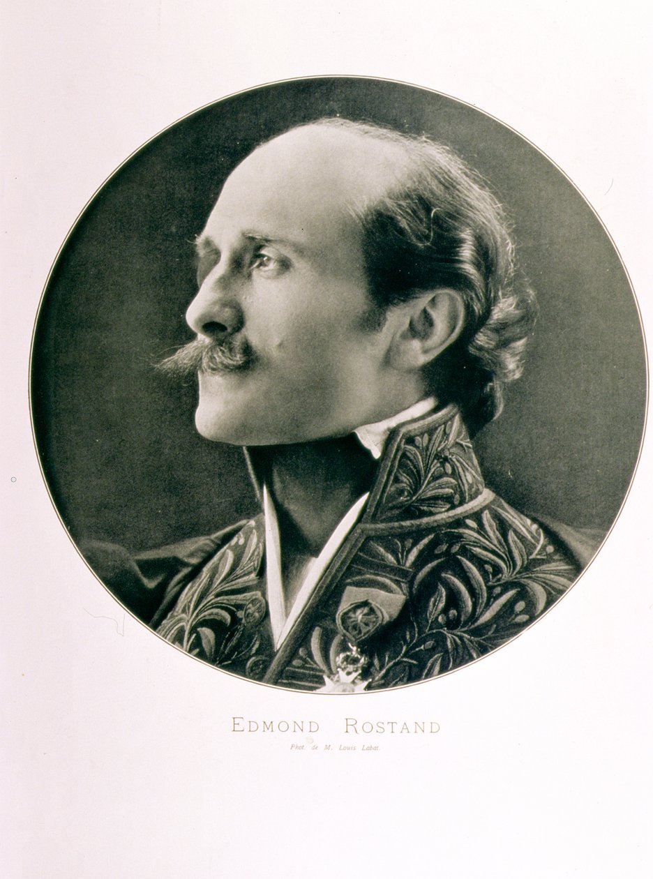 Portræt af Edmond Rostand (1868-1918) af Louis Labat