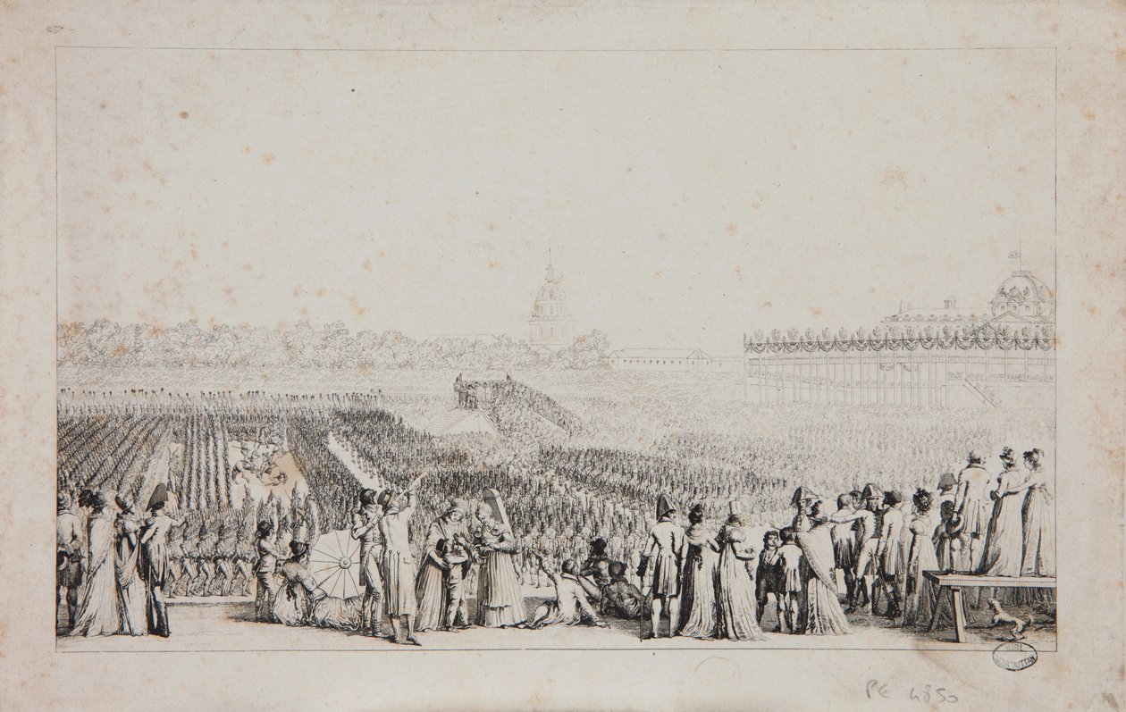 Dag for Champ de Mai, 1815 af Louis Lafitte