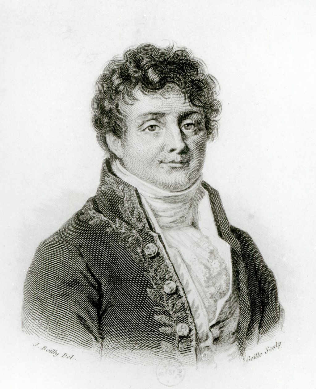 Portræt af Joseph Fourier (1768-1830) af Louis Leopold Boilly