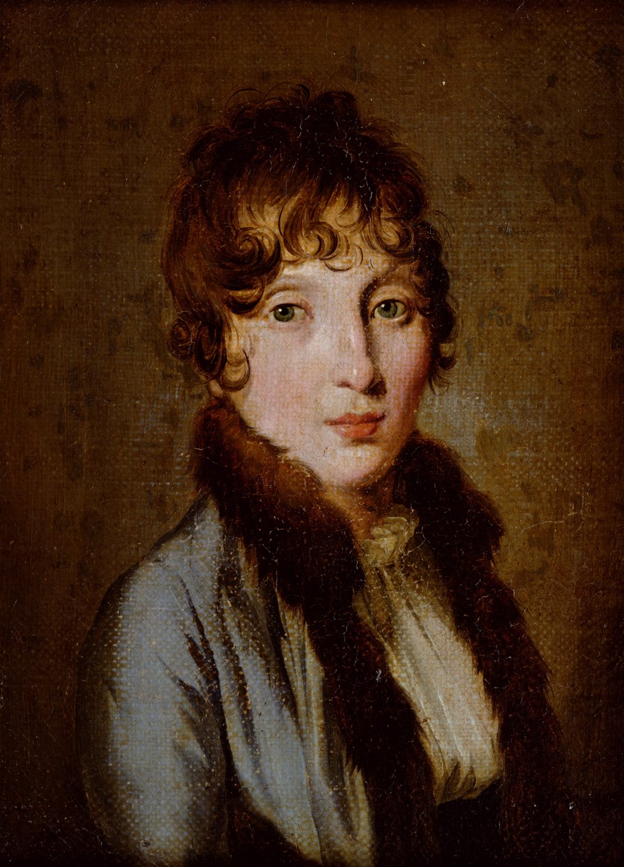Portræt af en ung kvinde af Louis Leopold Boilly
