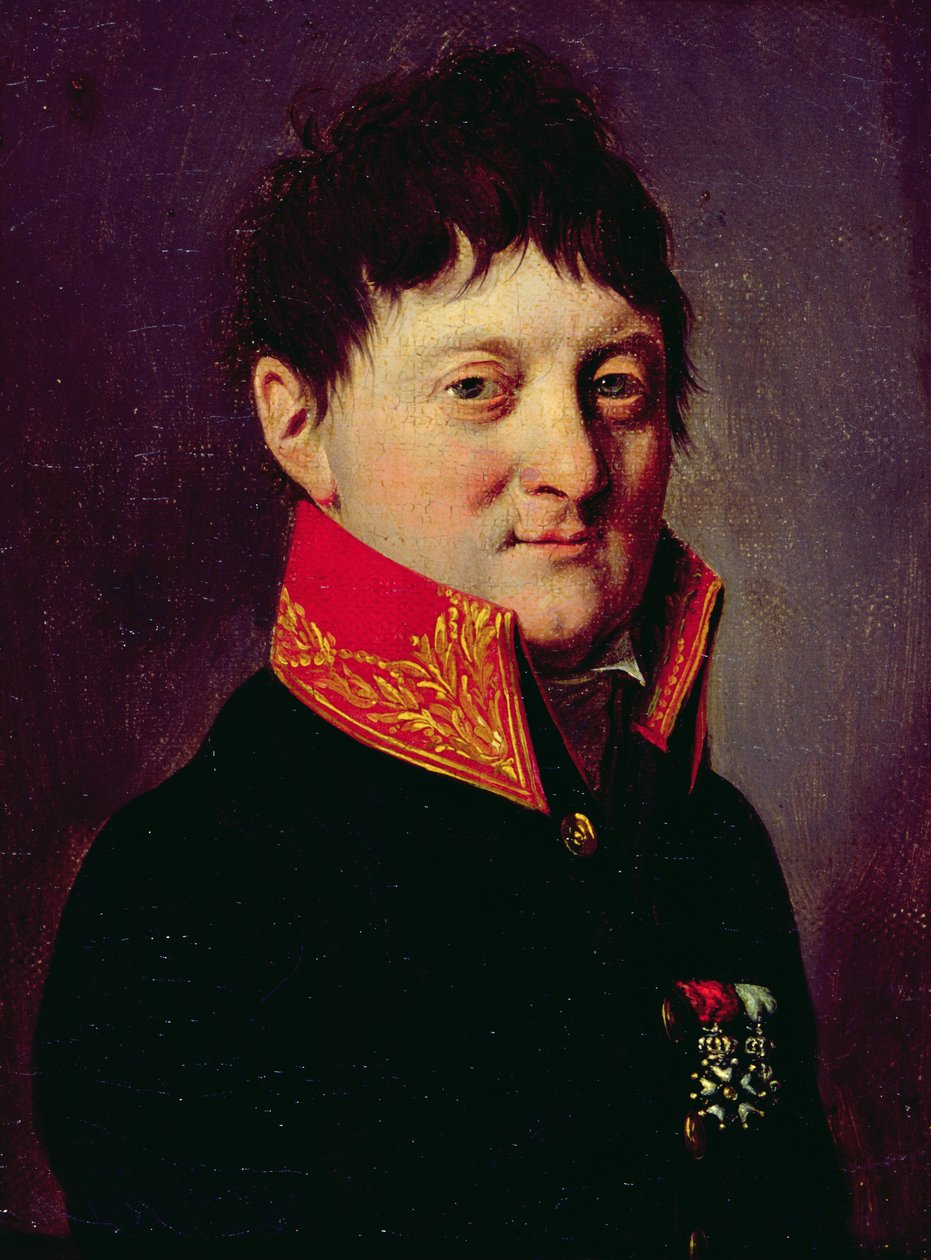 Portræt af en militærkirurg af Louis Leopold Boilly