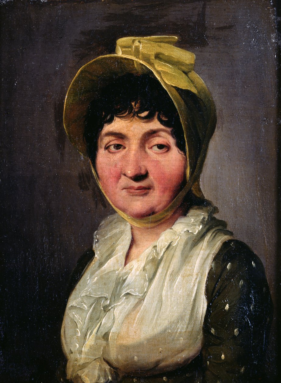 Portræt af en gammel kvinde af Louis Leopold Boilly