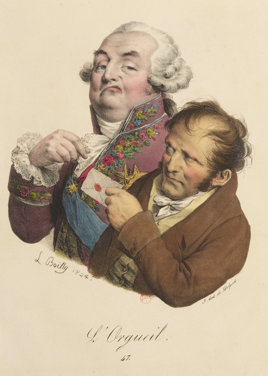 Pride, 1824 af Louis Leopold Boilly