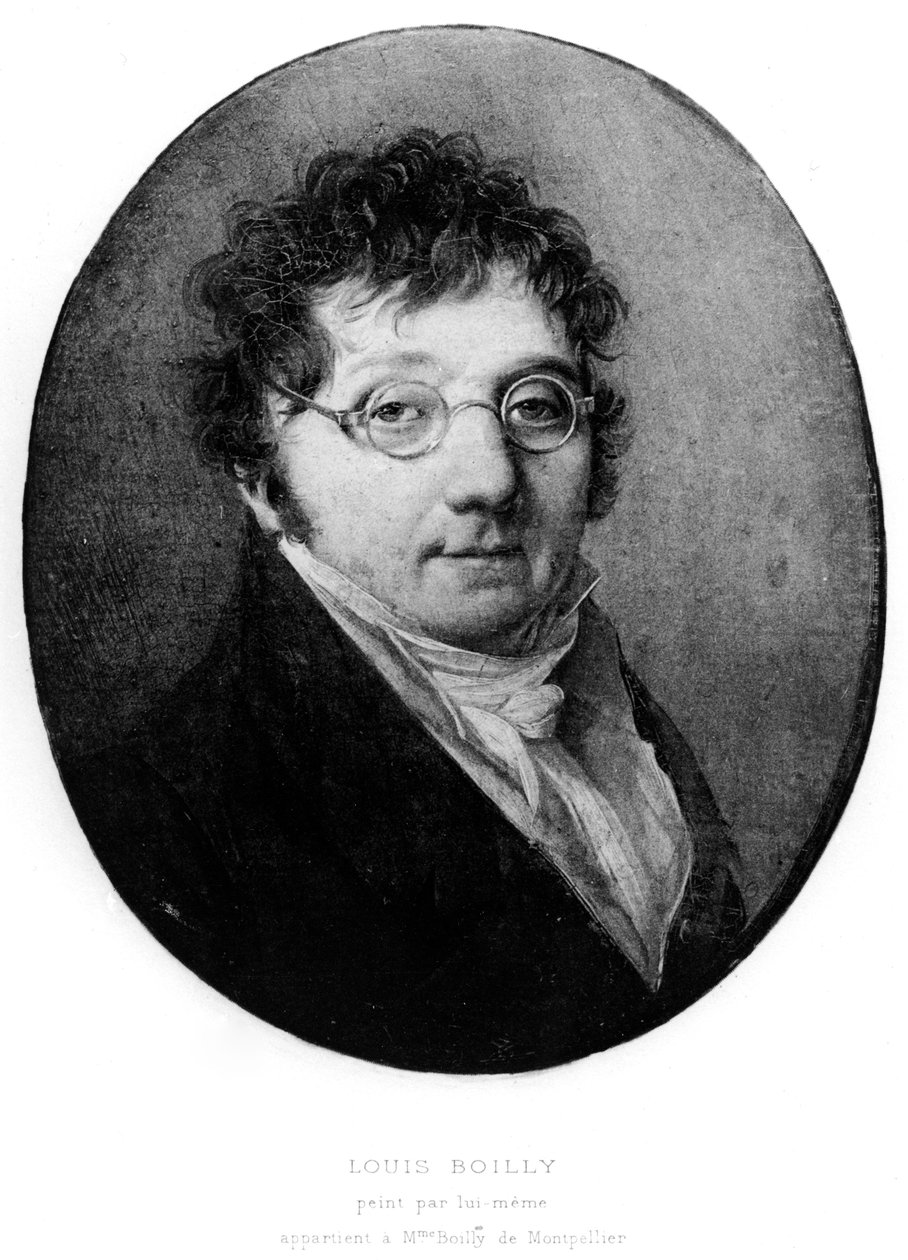 Selvportræt af Louis Boilly af Louis Leopold Boilly