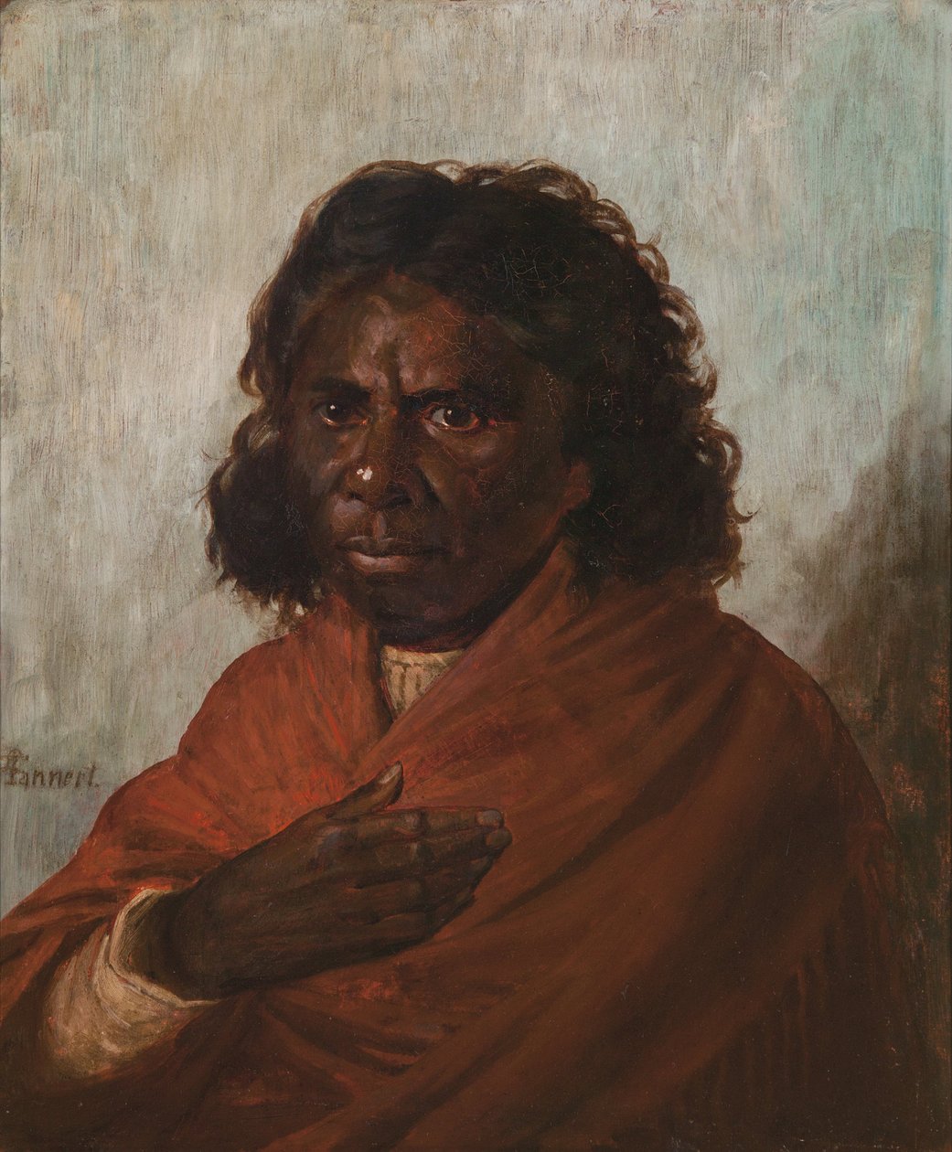 En aboriginsk dronning af Louis Tannert
