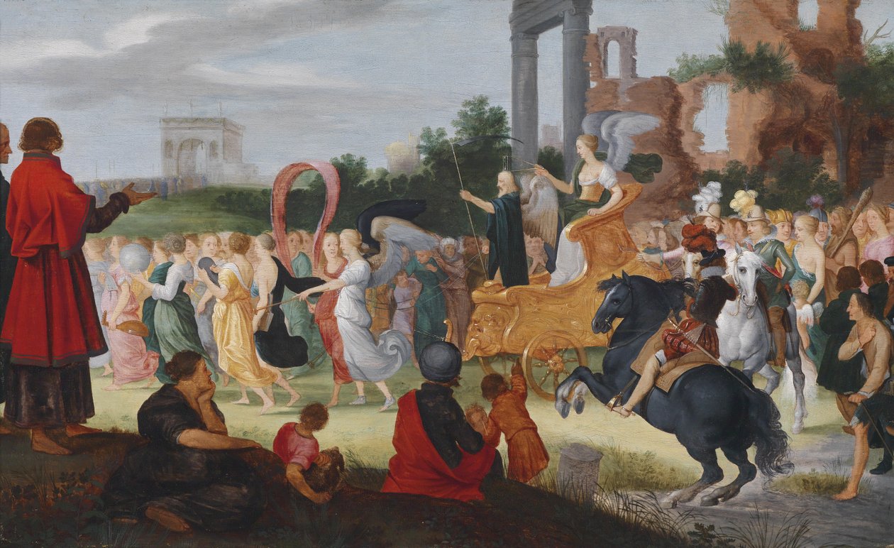 Allegori om ærkehertug Ferdinand IIIs triumferende indtræden af Louis de Caullery