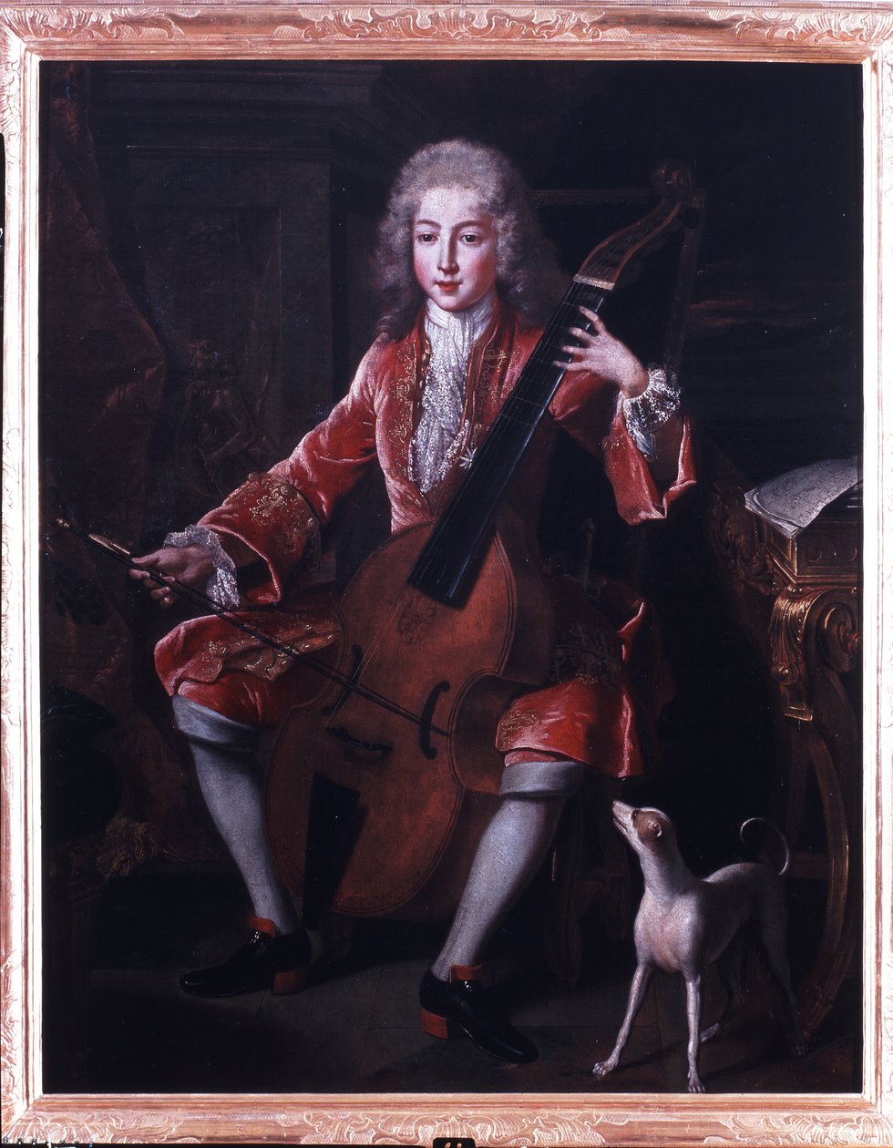 Portræt af Maximilien-Emmanuel, Chevalier de Bavière (1695-1747), søn af Maximilian II Emanuel, kurfyrste i Bayern og hans elskerinde Agnes Le Louchier af Louis de Silvestre