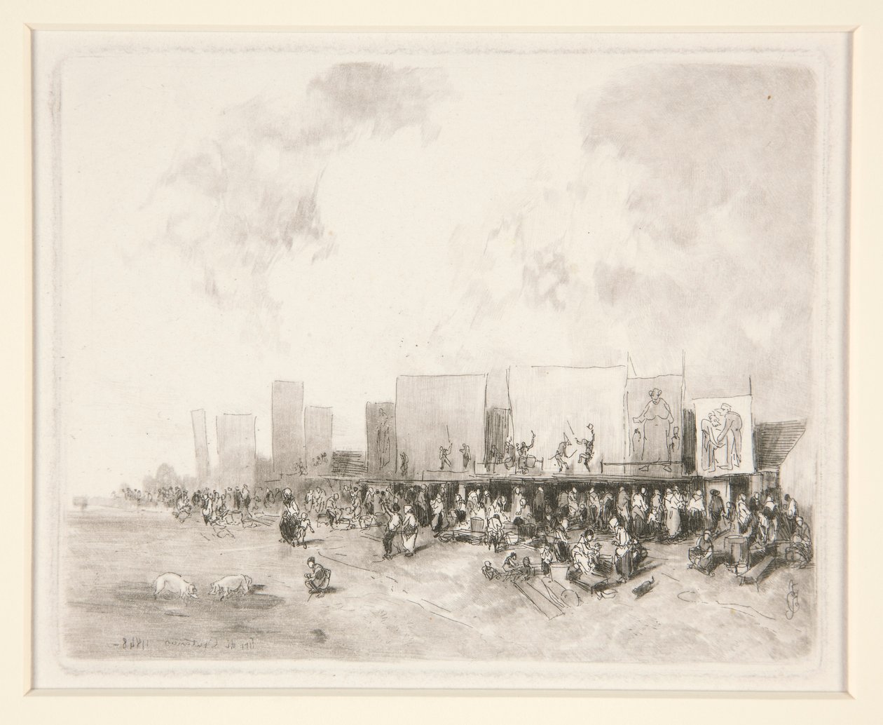 Landsbymesse af Louis Adolphe Hervier