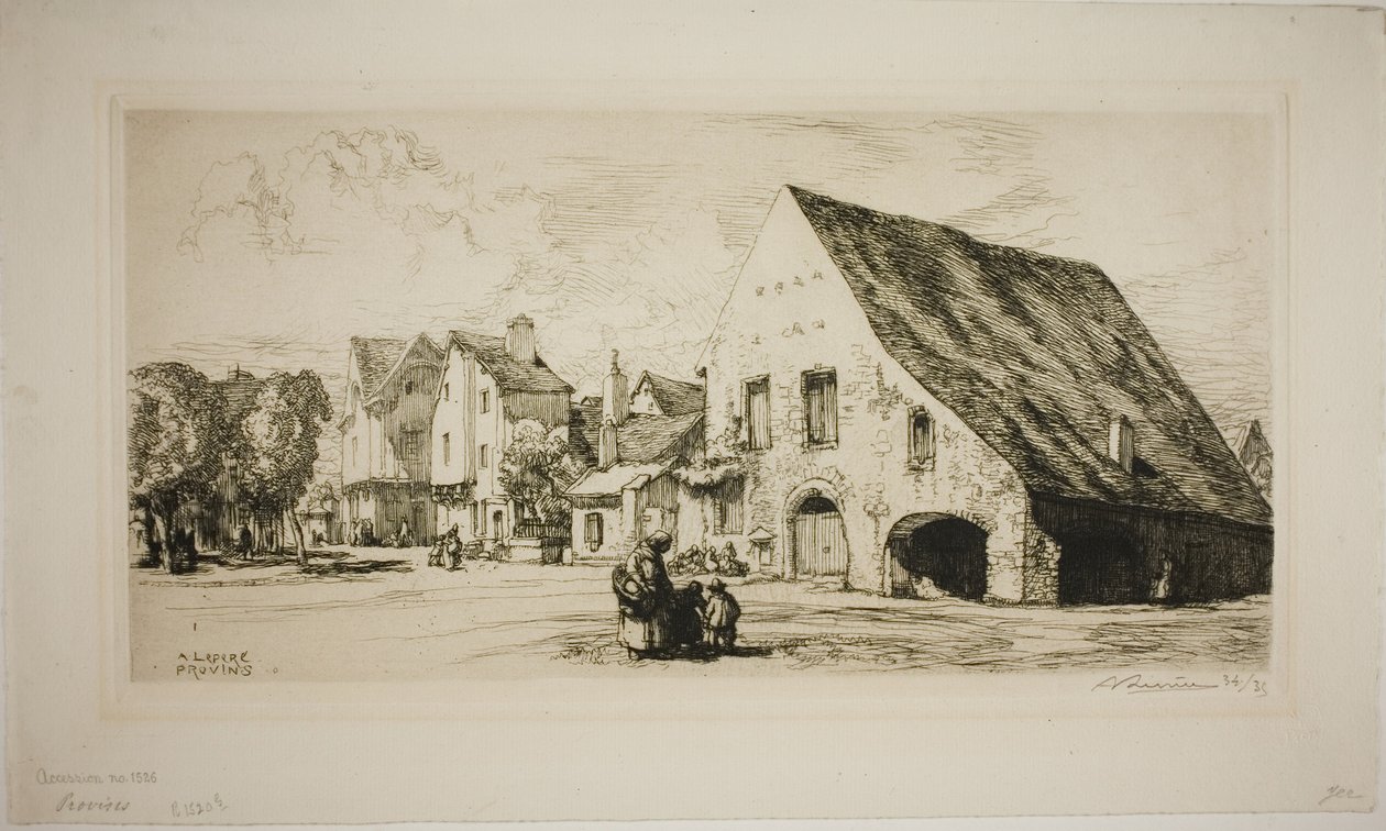 Provins af Louis Auguste Lepère