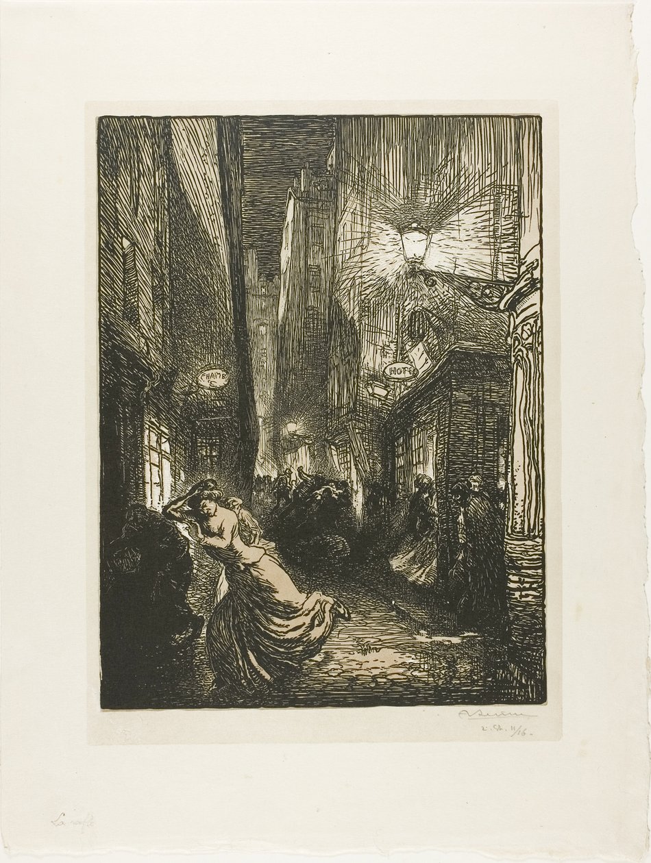 Razziaen af Louis Auguste Lepère