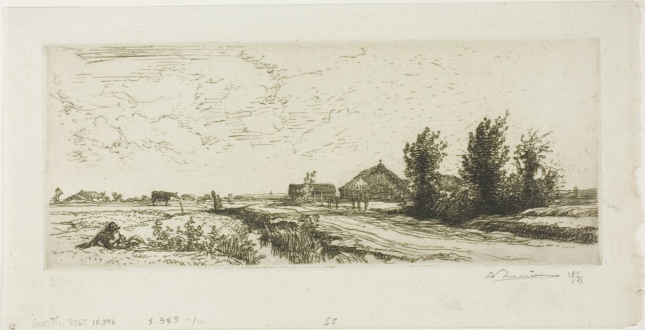 Den lille kohyrde af Louis Auguste Lepère