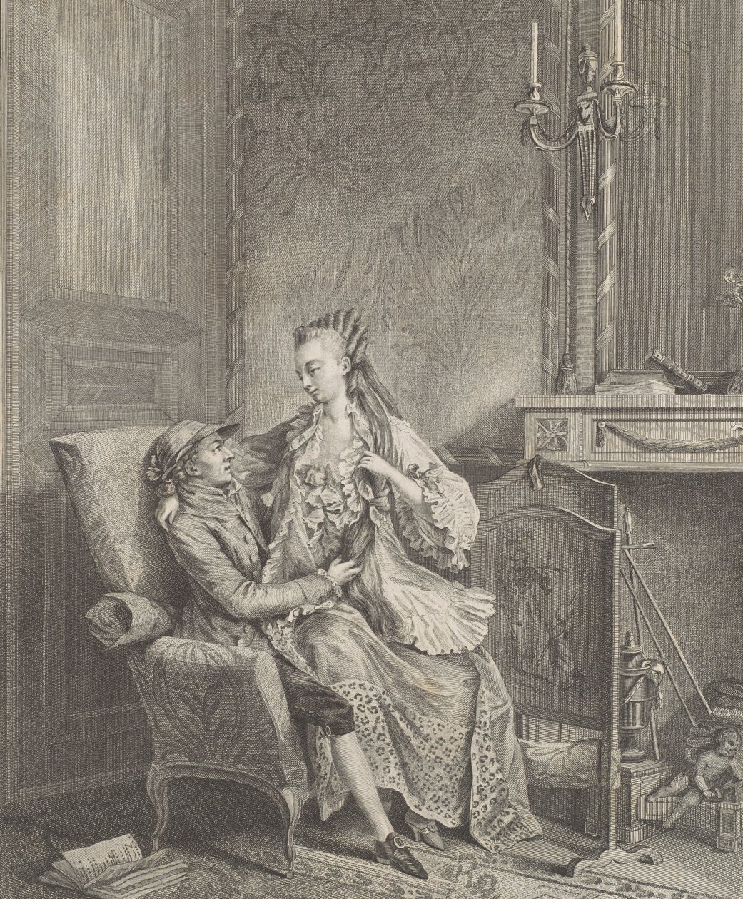 The Morning The Happy Union, efter 1789. af Louis Bosse