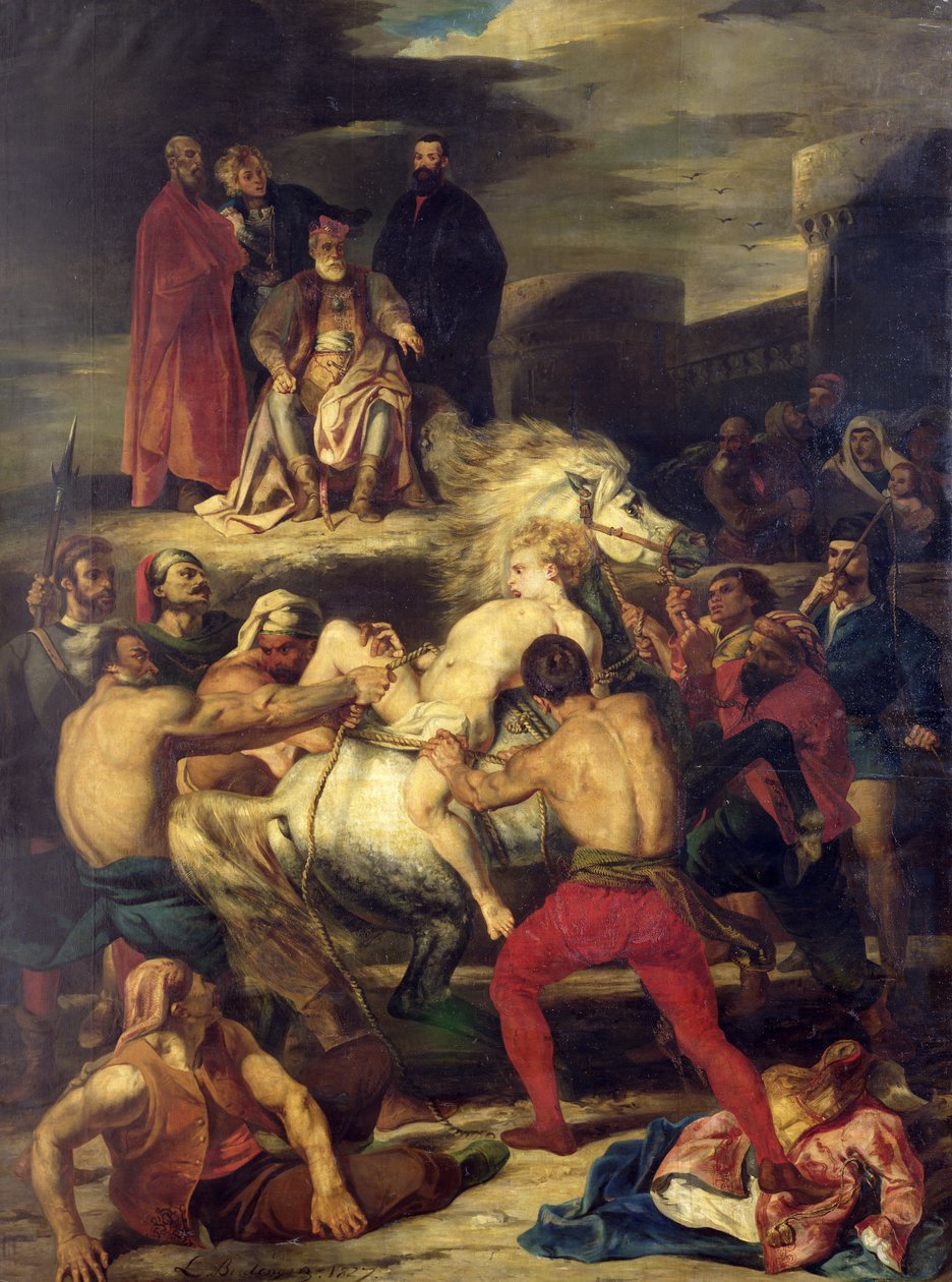 Mazeppa, 1827 af Louis Boulanger