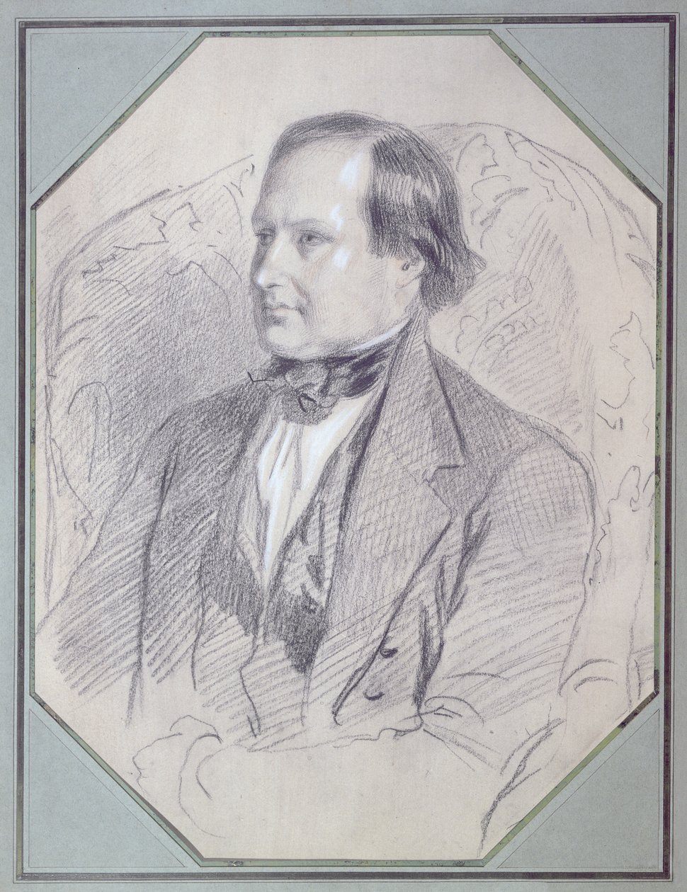 Victor Hugo (1802-85), 1843 af Louis Boulanger
