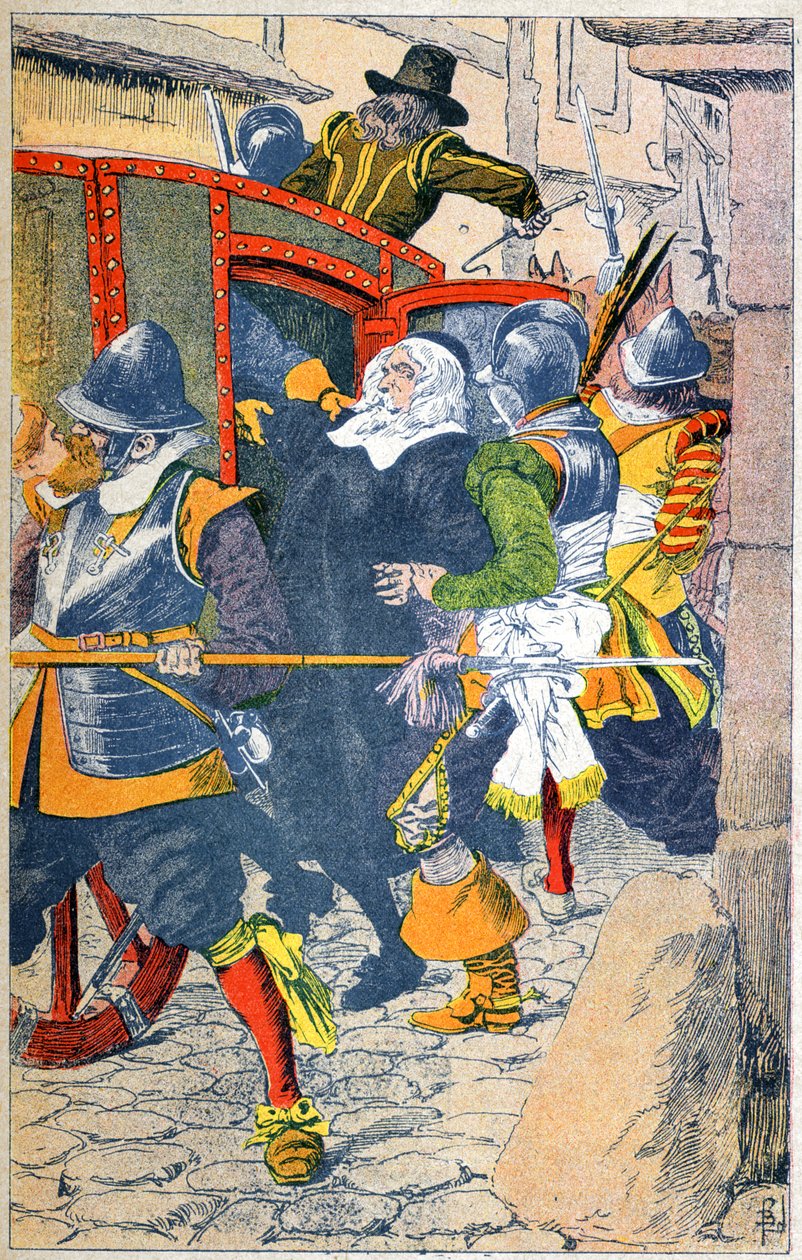 Fronde: Pierre Broussel af Louis Charles Bombled