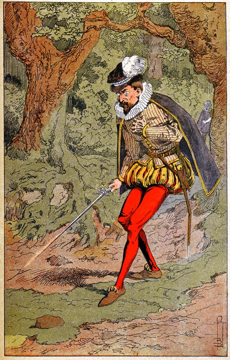 Remord af Charles IX af Louis Charles Bombled