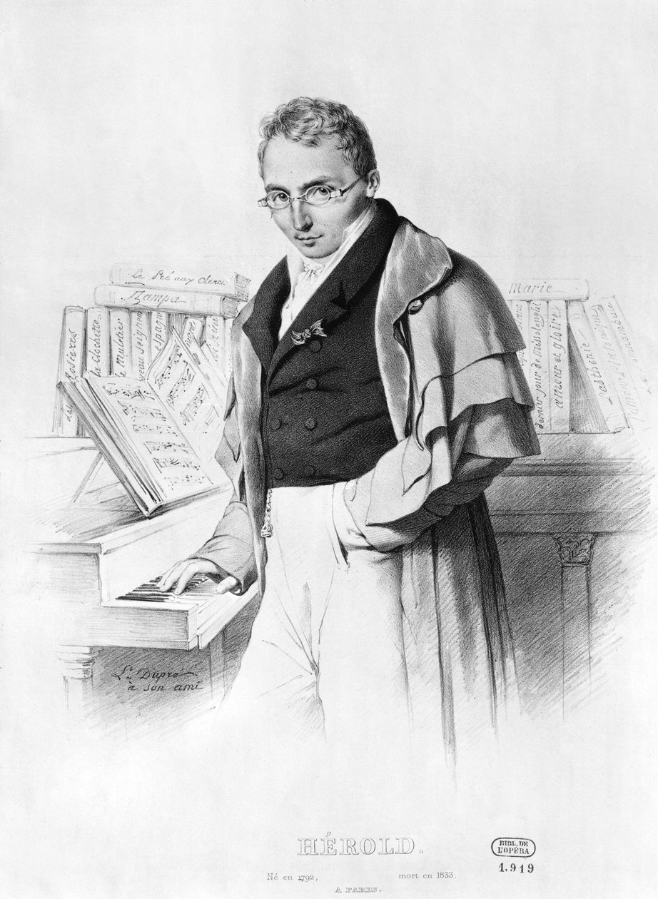 Ferdinand Herold (1791-1833) af Louis Dupré